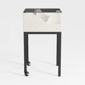 Ecoprsio Nightstand Set of 2 Modern End Table Side