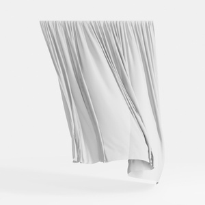 No Hook Shower Curtain Set with Snap in Liner