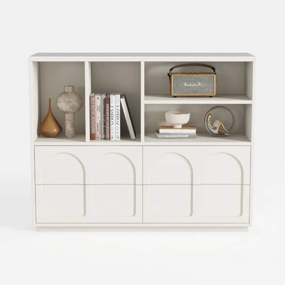 Metal Storage Cabinet with 2 Barn Doors