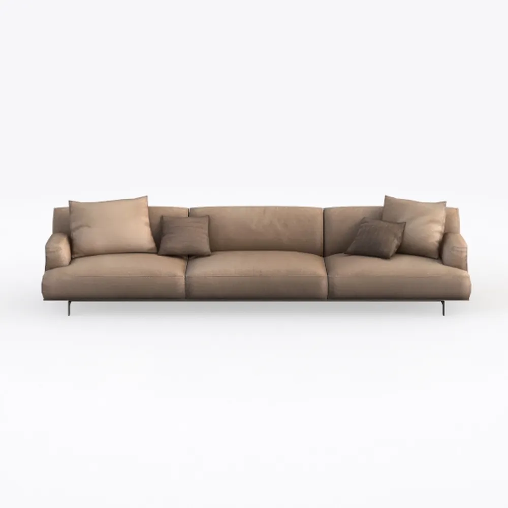 Manhattan Comfort Verandah 112” Chenille Sofa with