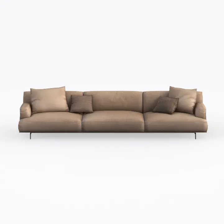 Manhattan Comfort Verandah 112” Chenille Sofa with