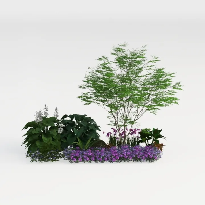 perennial border-Cozy Garden