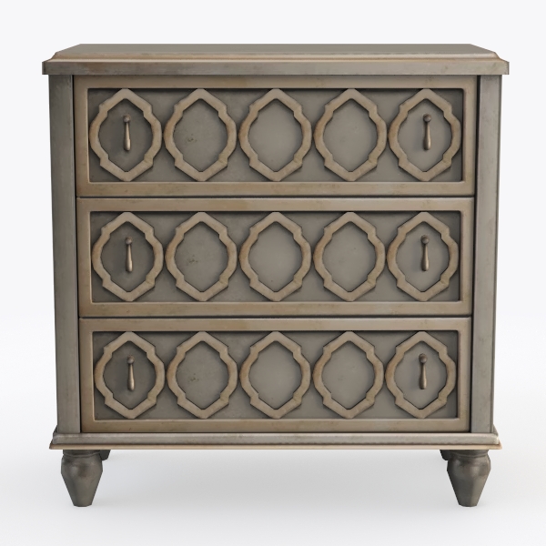 Accent chest 3 drawer rai