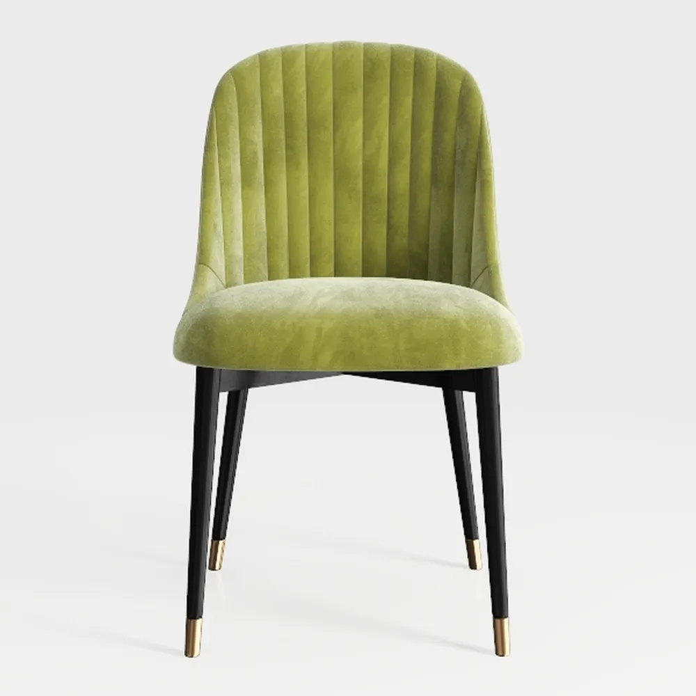 Tzou Velvet Upholstered Barrel Chair, Couch Accent