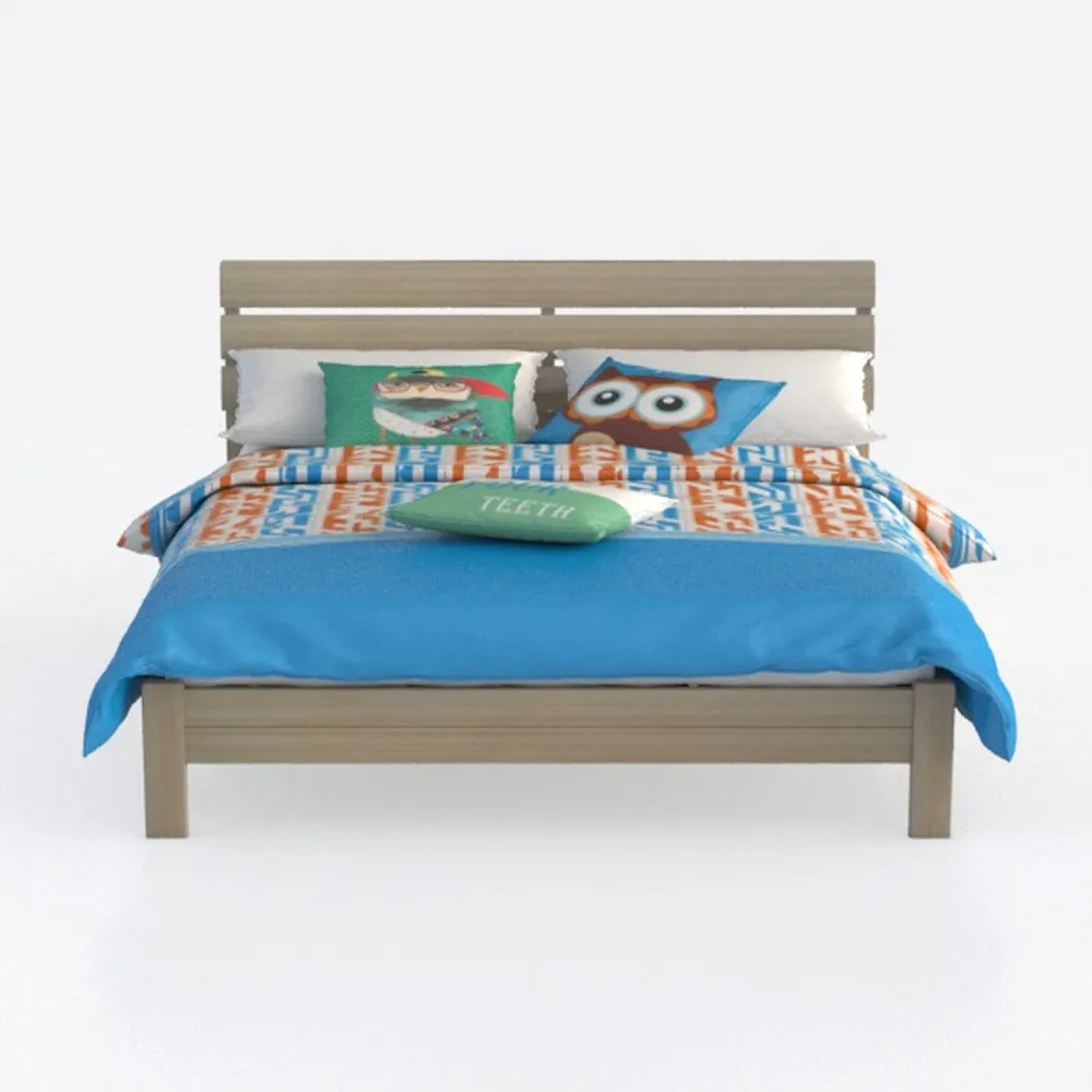 AMERLIFE Queen Size Bed Frame with 104" Wide Headb