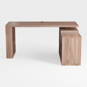 Sauder Harbor View Computer Desk, 66.14"D x 66.14"