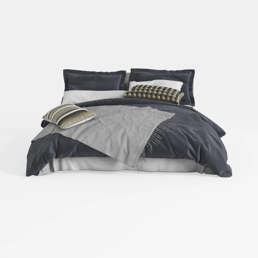 GOKOTTA Full Bed Sheets 4 Piece Set, 100% Rayon