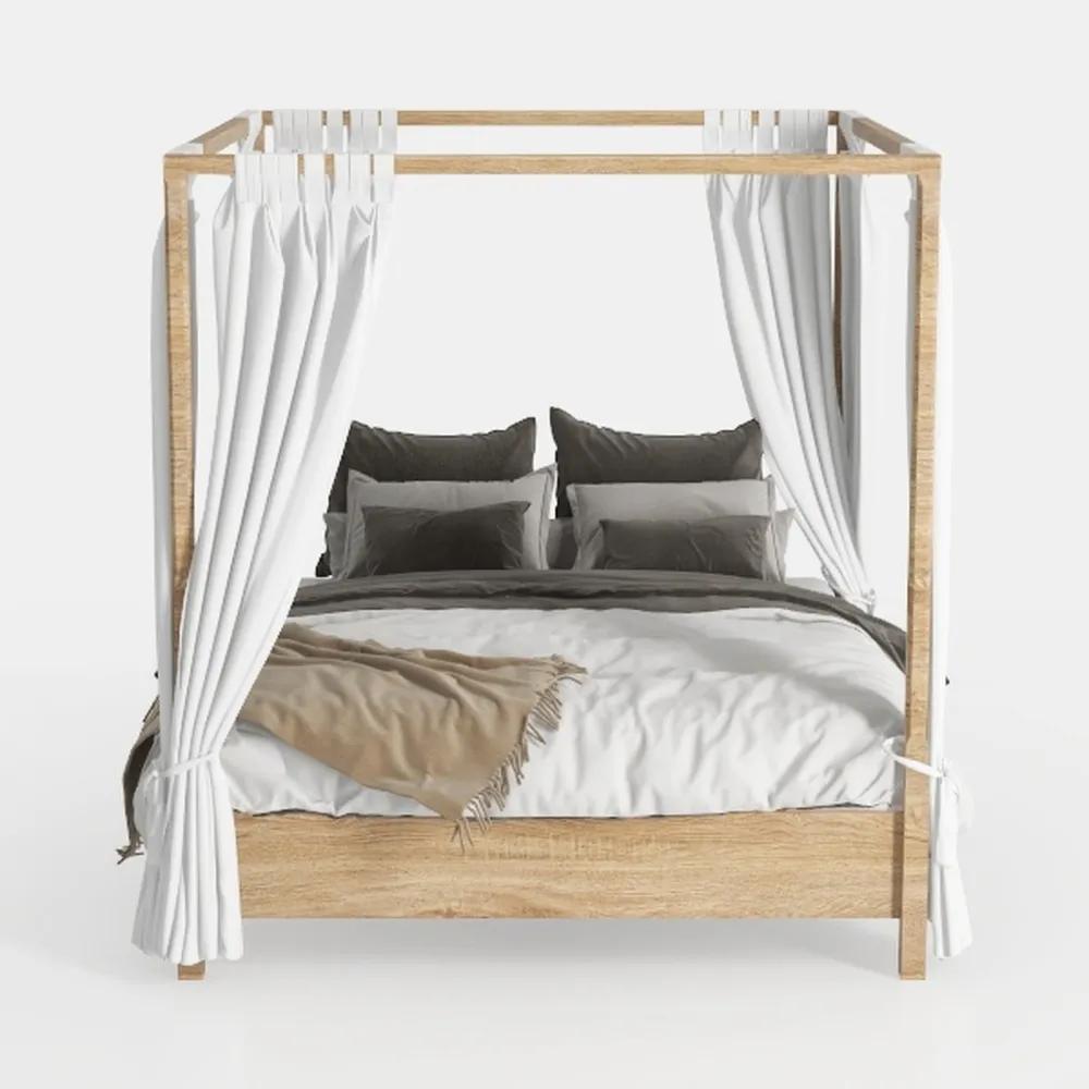 Hooker Furniture Retreat King Fabric Upholstered P