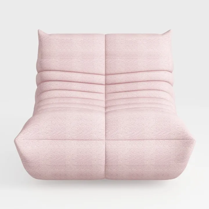Oversized Chaise Longue Chair Indoor, Modern
