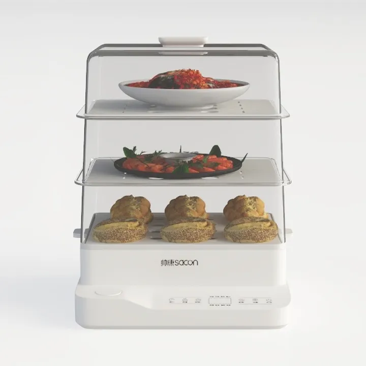 Electric Food Steamer for Cooking, 15QT Vegetable