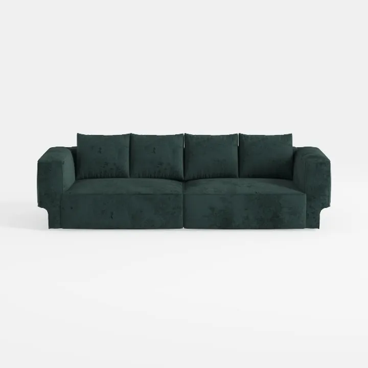 93.7''L Shaped Sectional Couch with Chaise Lounge,