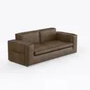 Raffa 100% Top Grain Leather Contemporary Right 45 Degree View
