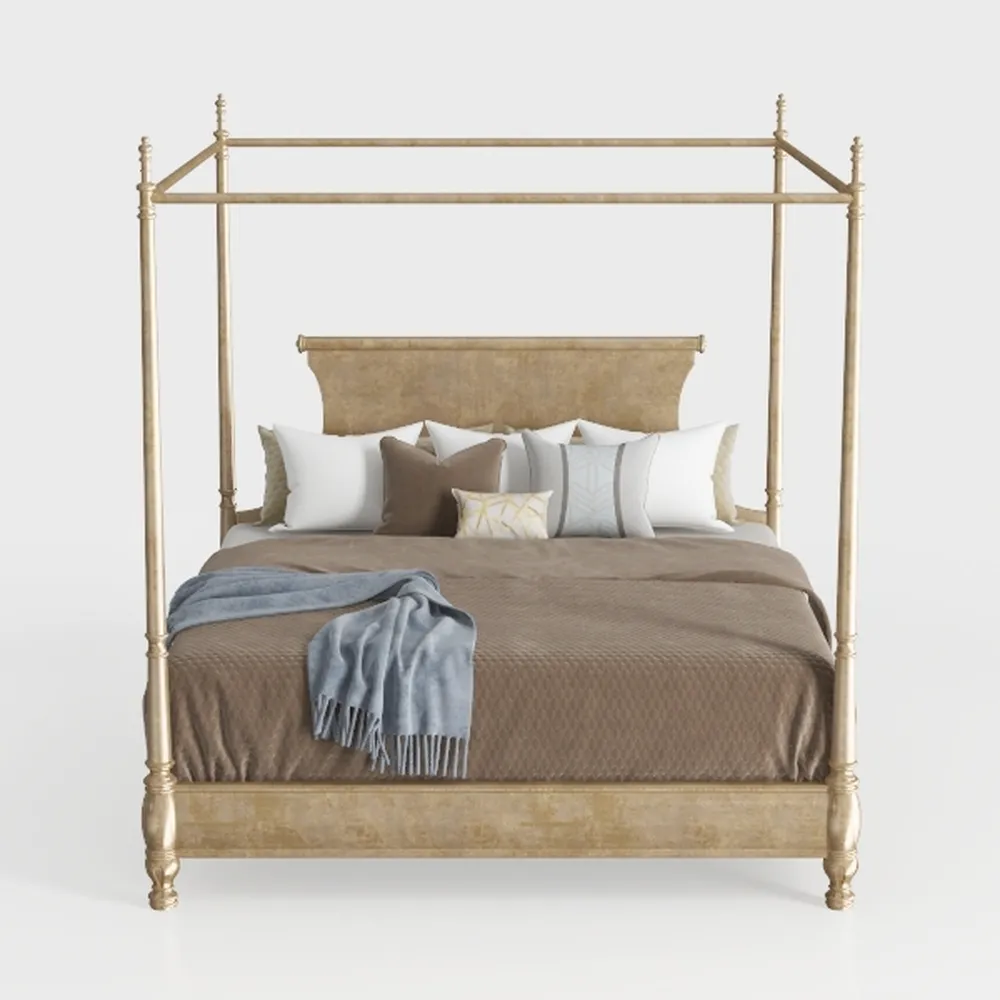 Hooker Furniture Retreat King Fabric Upholstered P