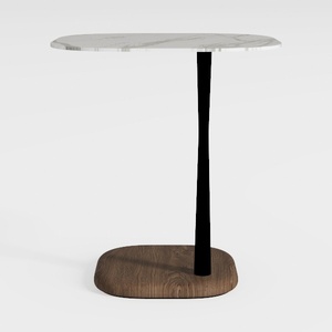 360° Swivel Top C Table for Small Place,