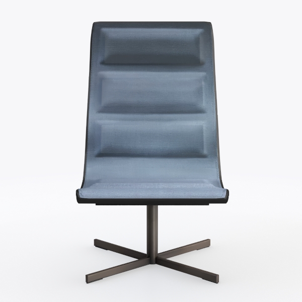 MCombo Swivel Accent Chairs, Upholstered Armless C