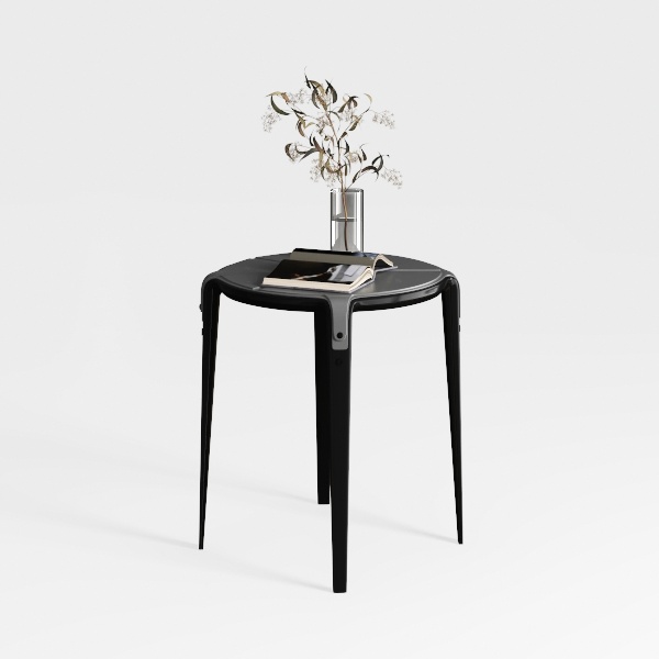 COSTWAY 6-Pack Round Plastic Stack Stools, 17.5