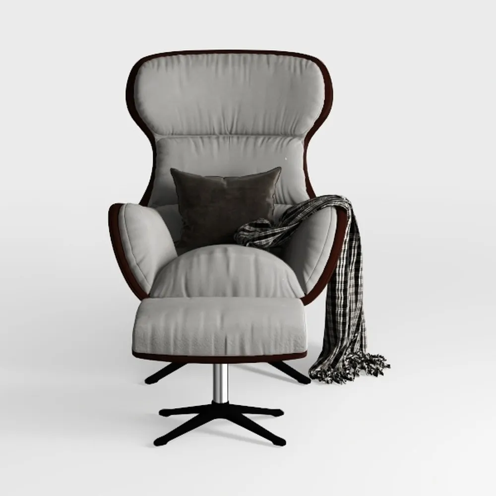 Leather Manager Executive Office Chair Ergonomic H