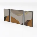 Suconvng Canvas Art Wall Decor Modern Minimalist Left 45 Degree View