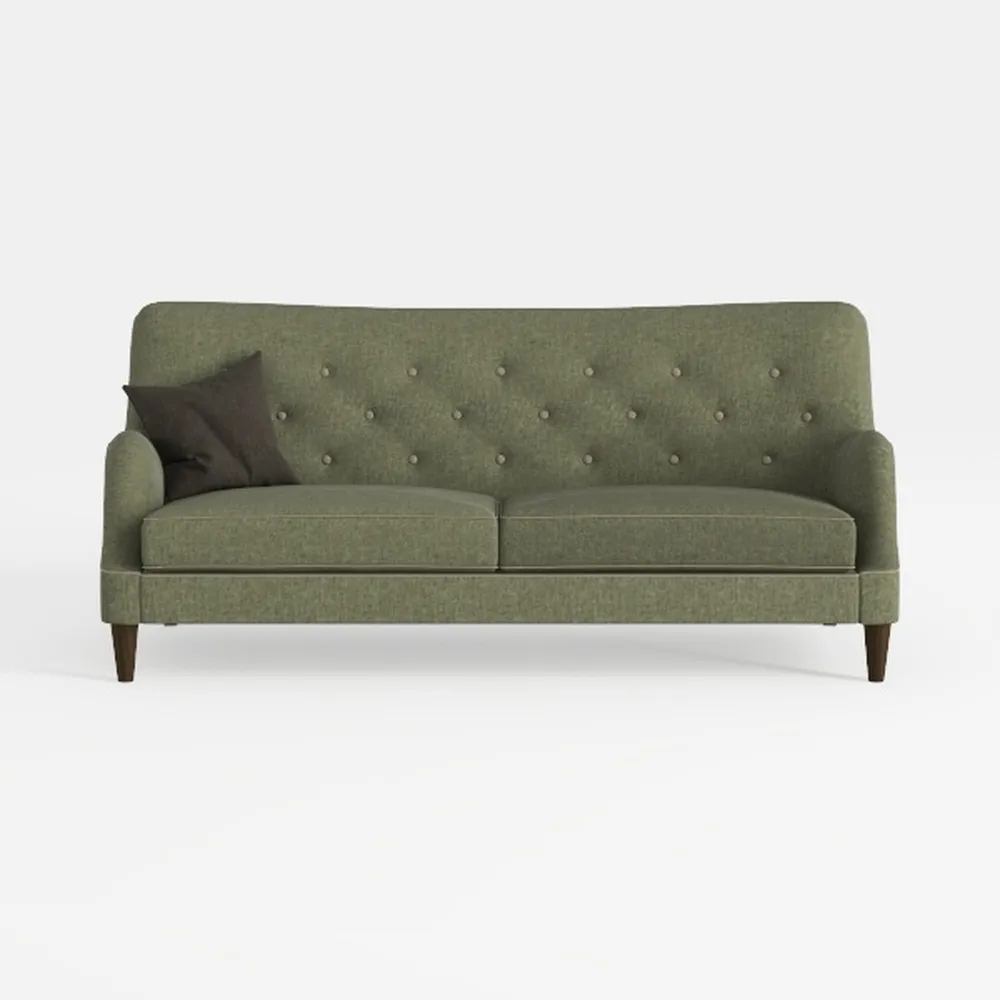Mr. Kate Stella 80 Inch Futon Sofa Bed in Velvet