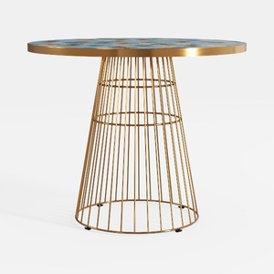 Merax Outdoor Dining Table 47.25" Round Extra