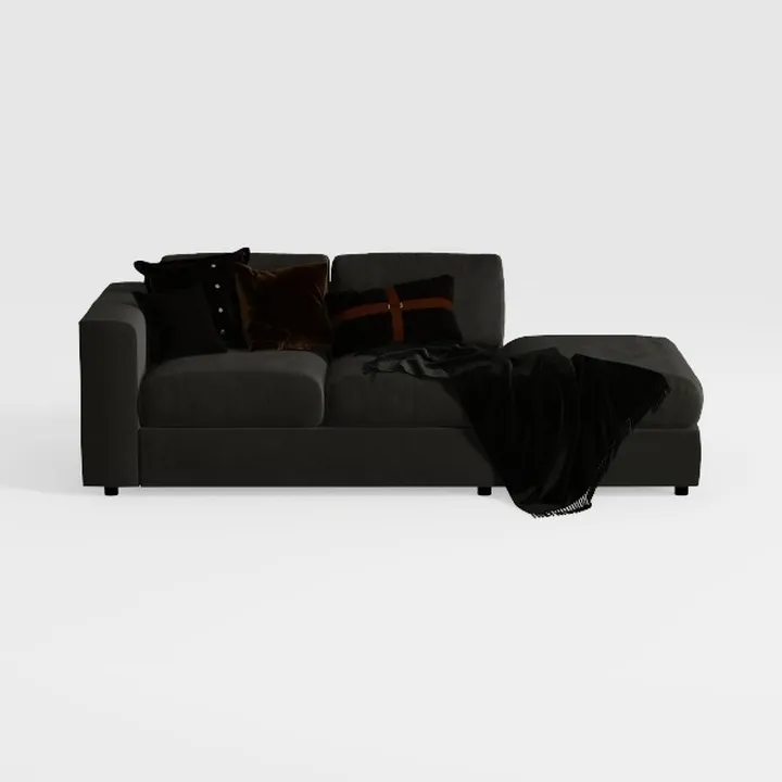 Belffin Terry Fabric Modular Sectional Sleeper