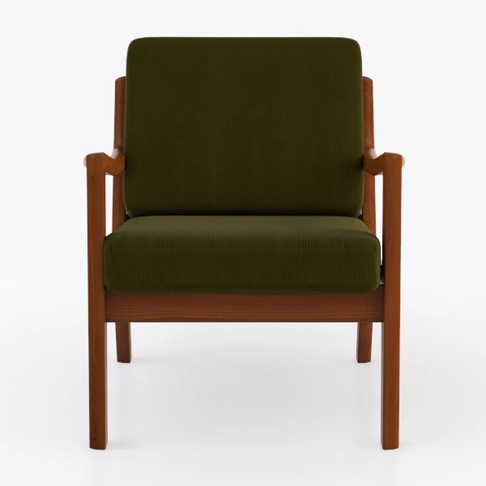 Karl home Mid Century Modern Accent Chair with