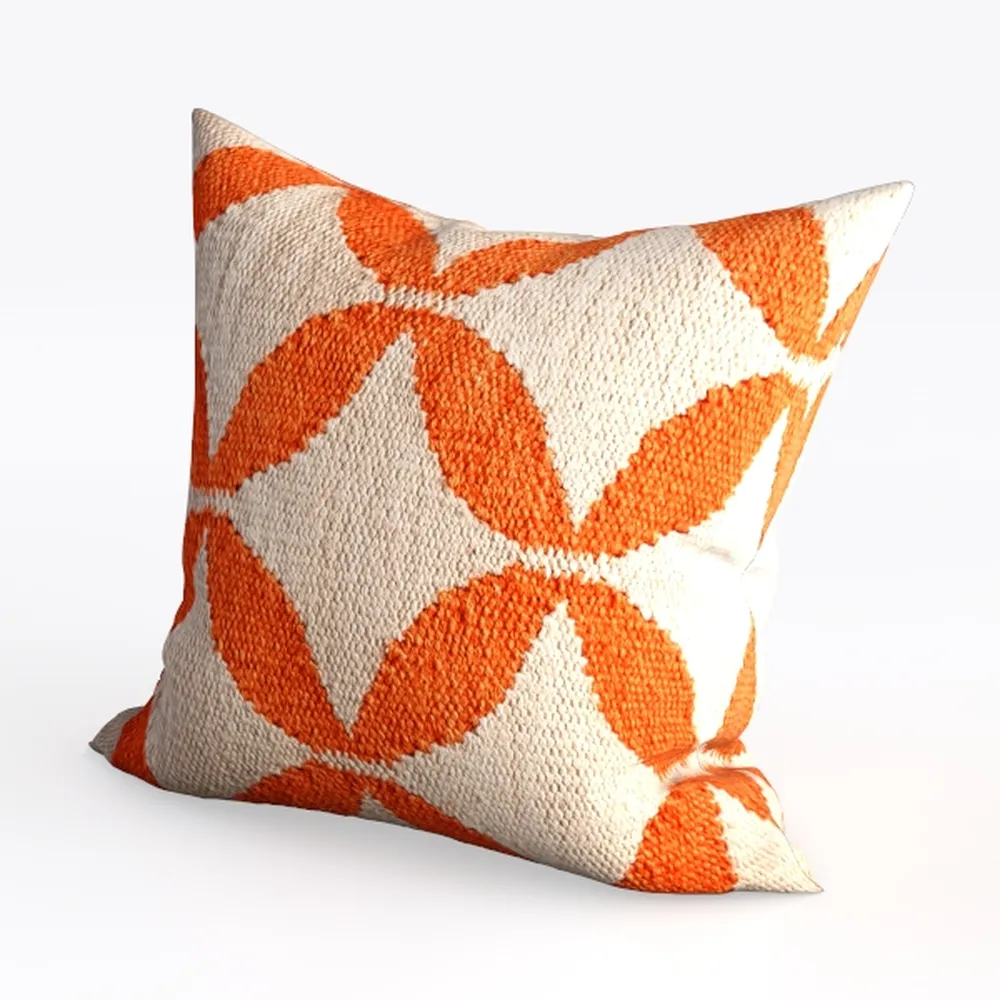 Outdoor Pillow Covers Waterproof, Orange Pumpkin