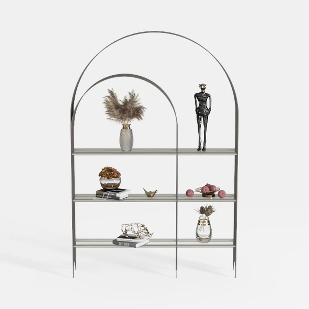 71.1" Tall Bookshelf Set of 2, 6-Tier Industrial