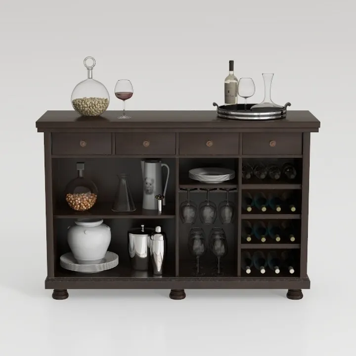 Real Relax Farmhouse Buffet Cabinet, Sideboard