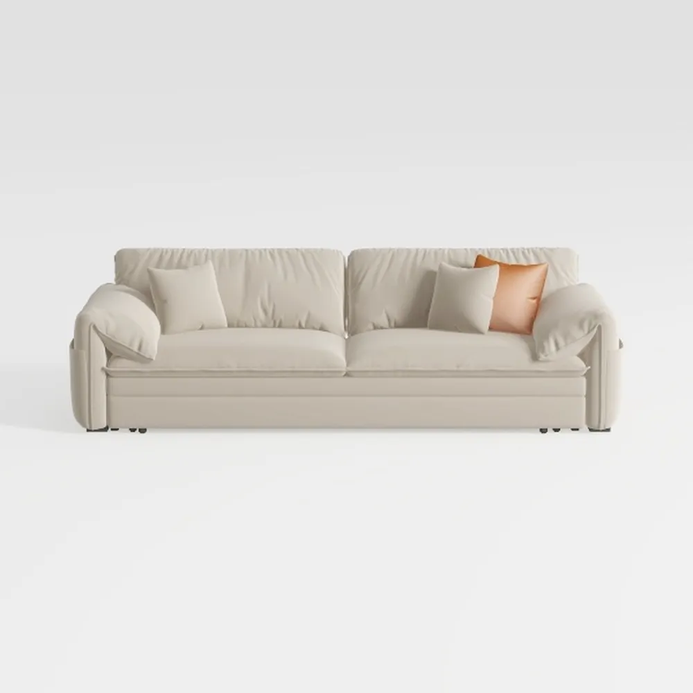Real Relax 111'' Modular Sectional Sofa, L Shaped