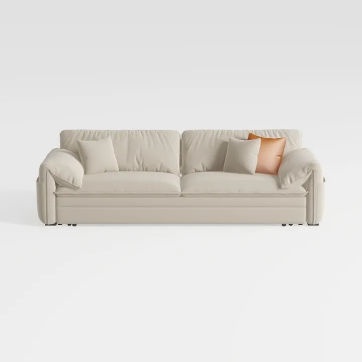 Real Relax 111'' Modular Sectional Sofa, L Shaped