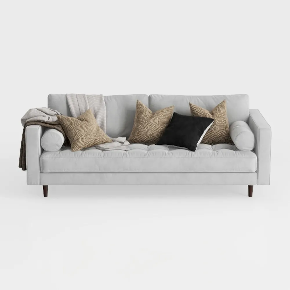 OUYESSIR 71" Velvet Futon Sofa Bed, Loveseat, Smal