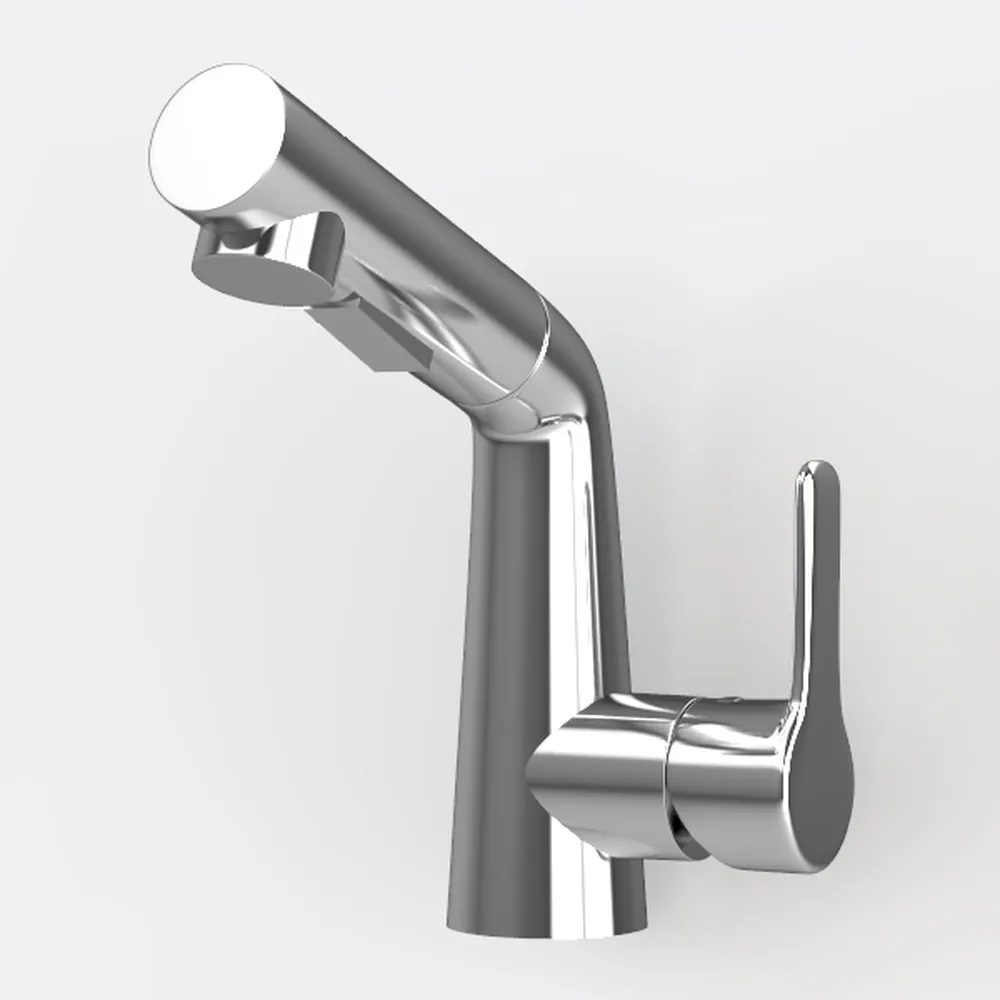 Moen Genta LX Chrome One-Handle Modern Bathroom