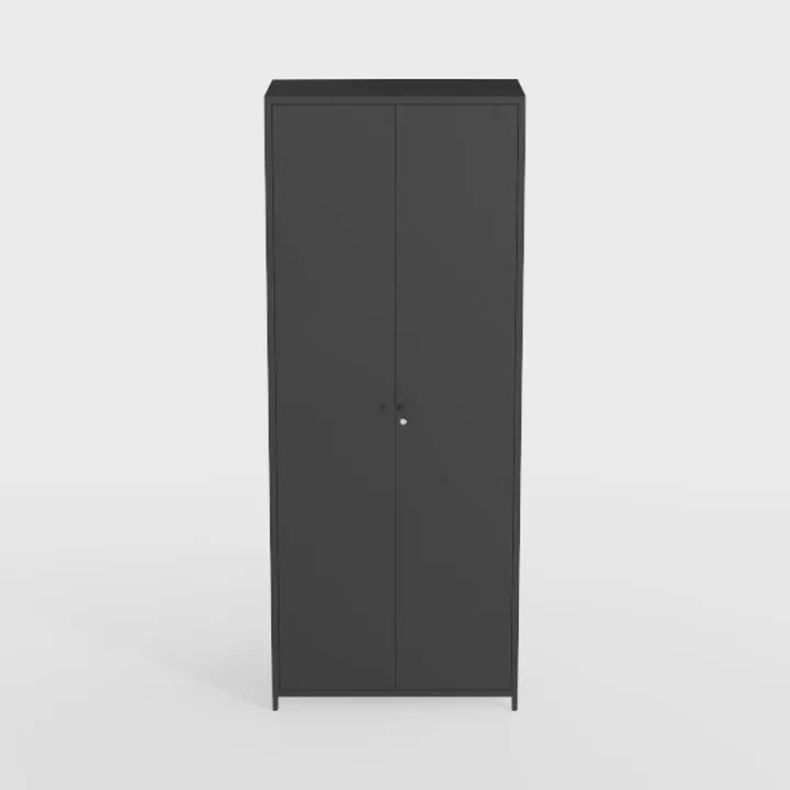 Metal Open Bookcase, 4-Tier Bookshelf with