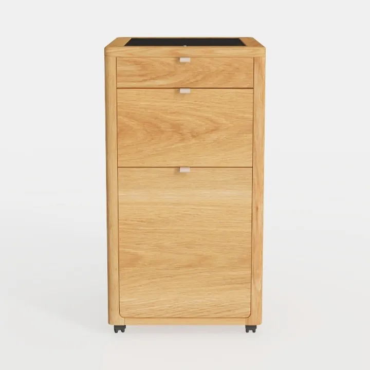 Bedside Table, Narrow Cabinet, Large Countertop