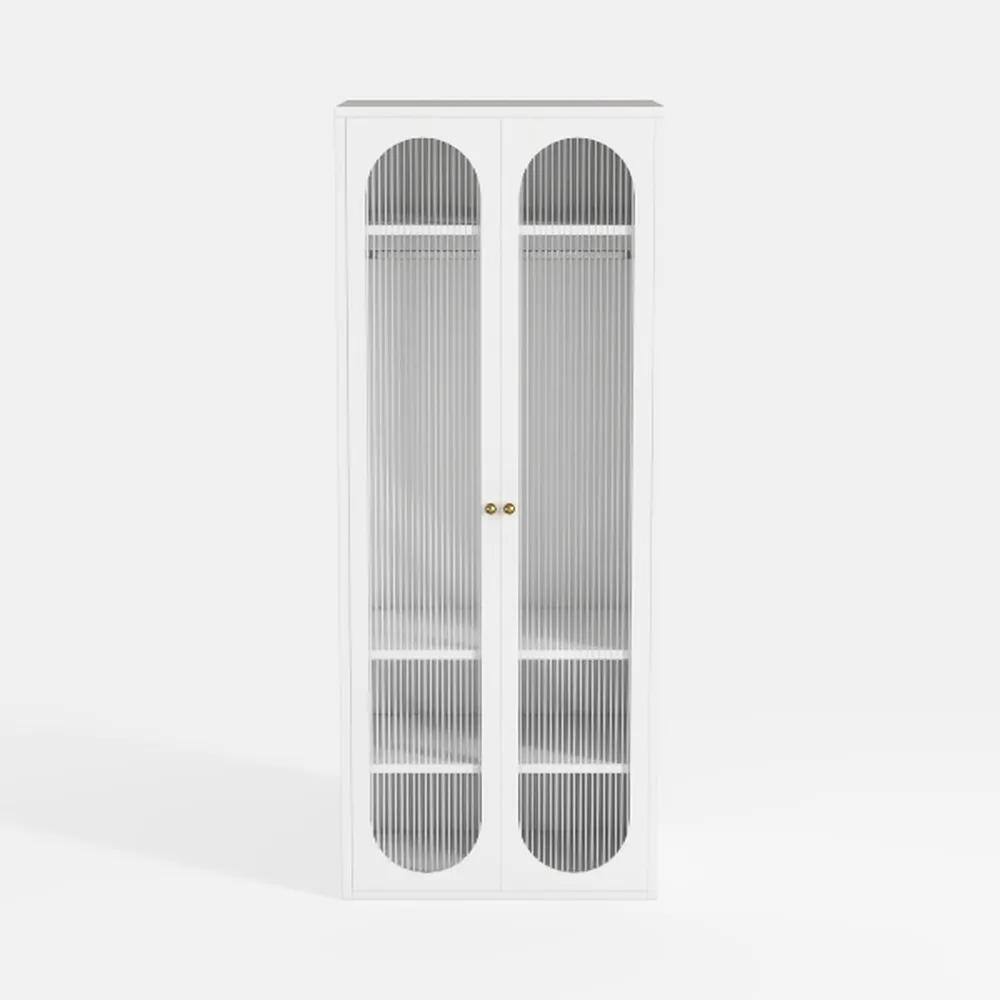 Yusong 72'' Tall Kitchen Pantry Cabinet, Freestand