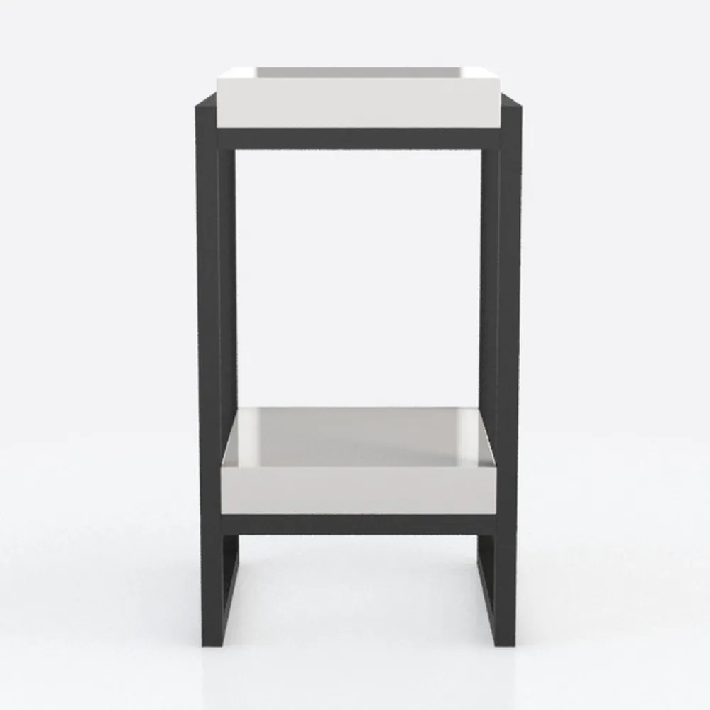 Sauder North Avenue Side Table, Charter Oak finish