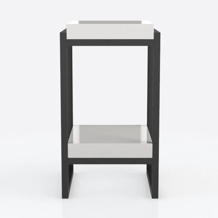 Sauder North Avenue Side Table, Charter Oak finish