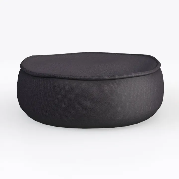 30 in. x 30 in. x 15 in. Sunbrella Canvas Black an