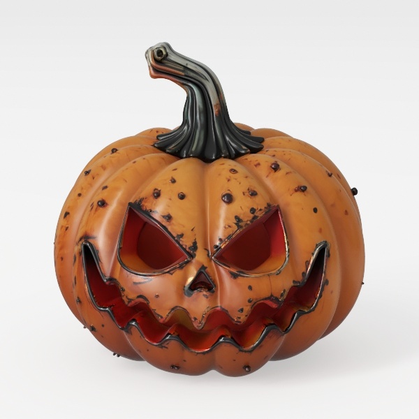 evil pumpkin-Halloween