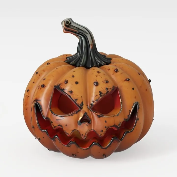 evil pumpkin-Halloween