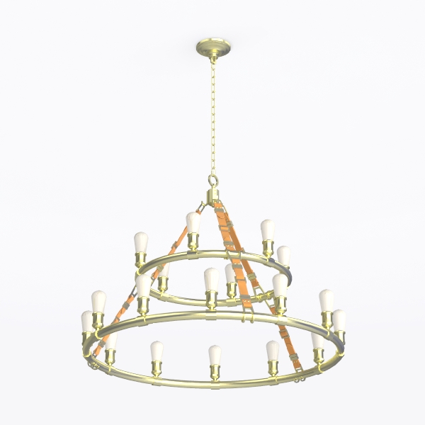 Large Gold Chandelier, 12 Light Foyer Chandelier