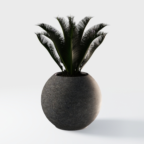 Sagebrook Home&#39;s Modern Metal Vase - Textured