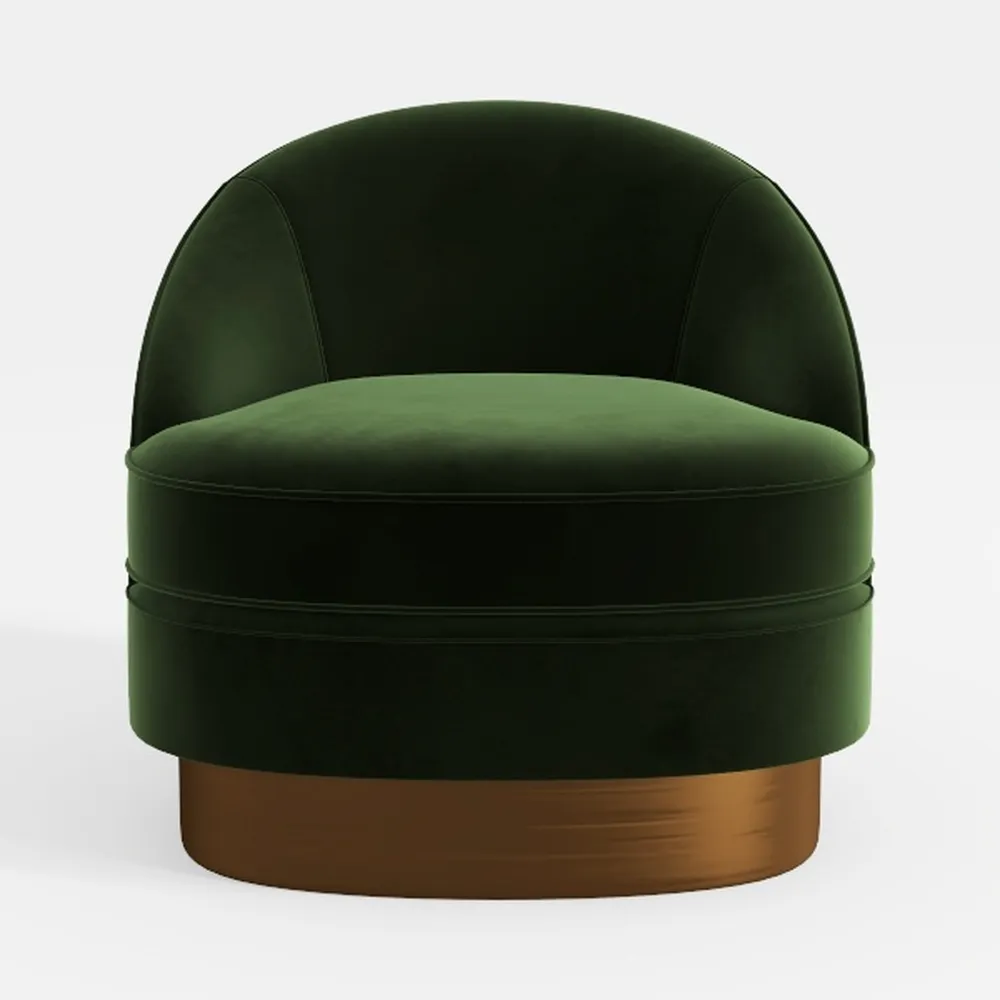 FANYE Contemporary Living Room Swivel Accent