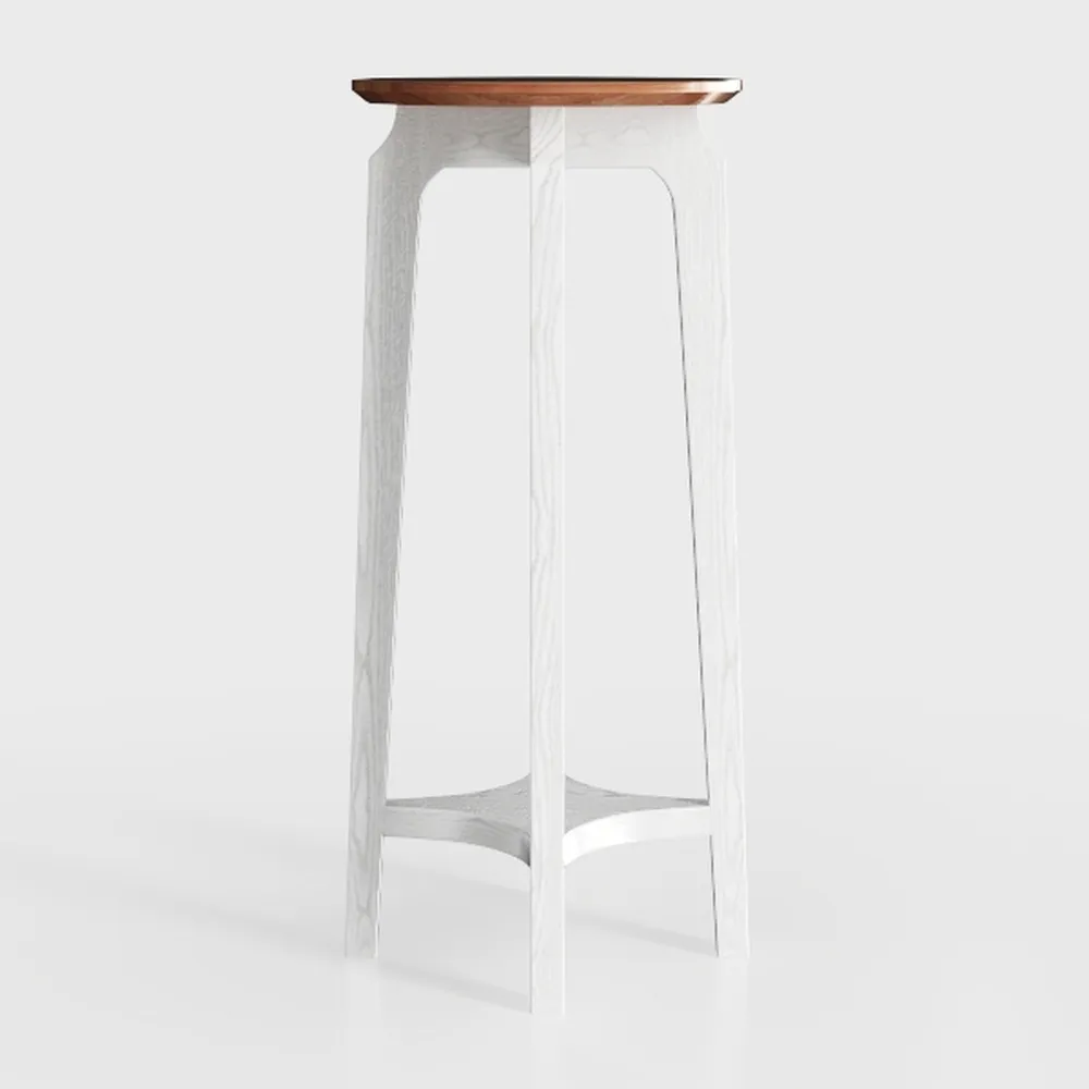 Kate and Laurel Aguilar Modern Drink Table, 9 x 9