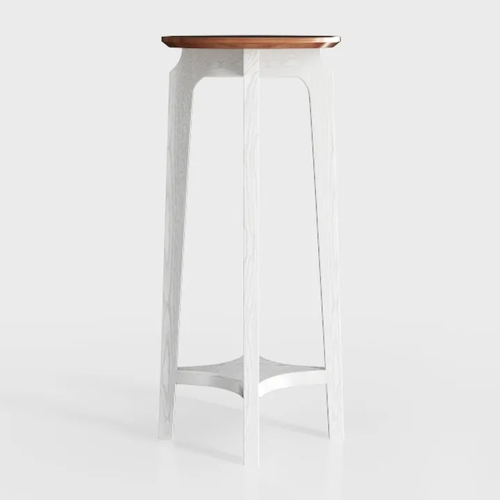Kate and Laurel Aguilar Modern Drink Table, 9 x 9