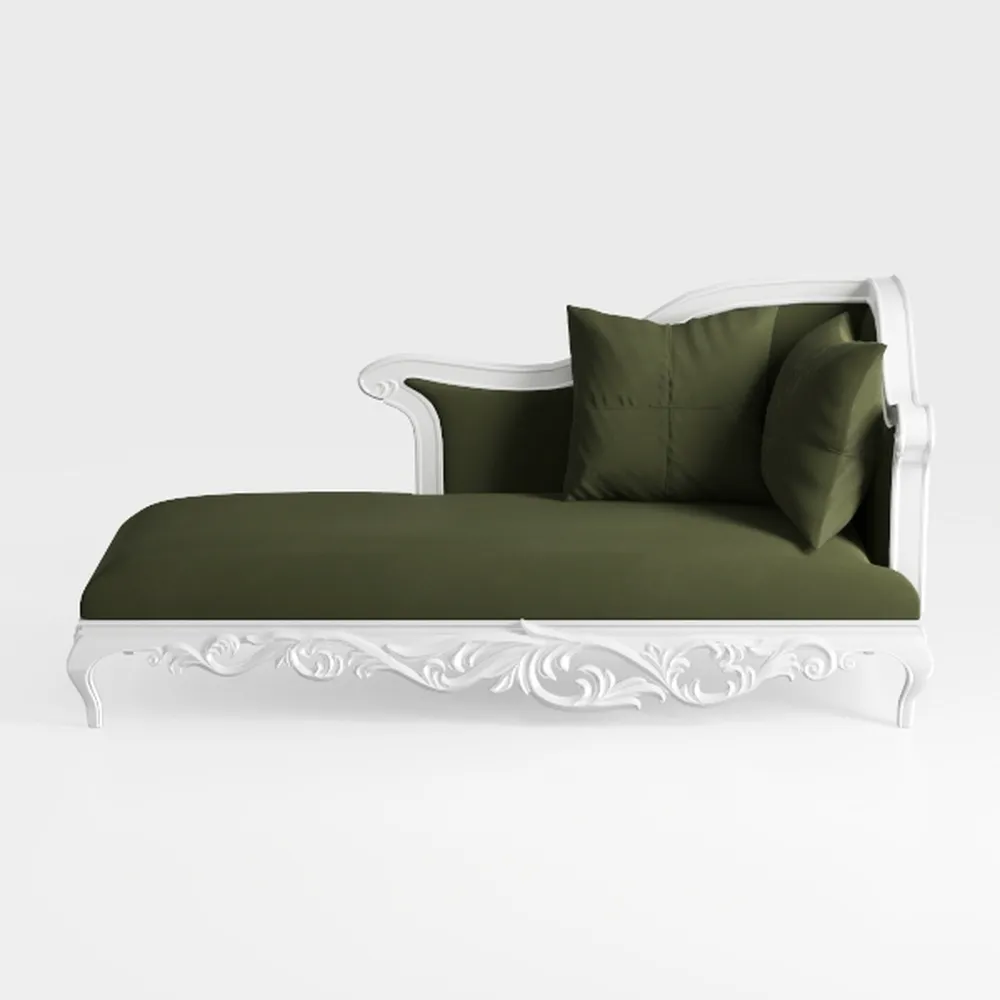 Jennifer Taylor Home Elise Tufted Roll Arm Chaise