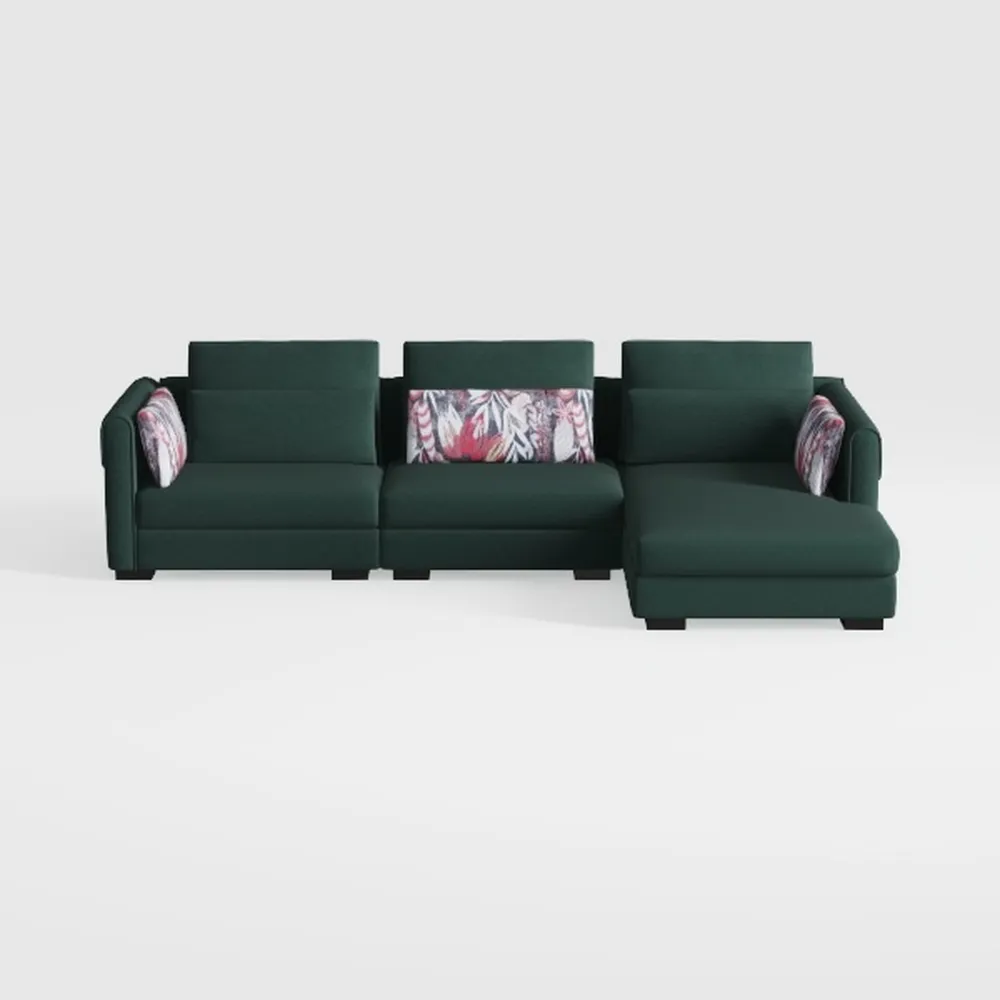 KKL Modular Sectional Sofa Bed, Pull Out Couch wit