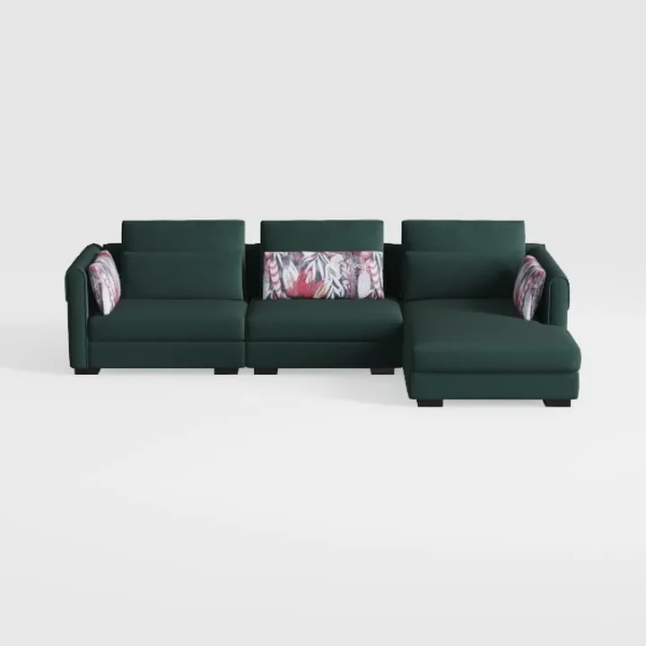 KKL Modular Sectional Sofa Bed, Pull Out Couch wit