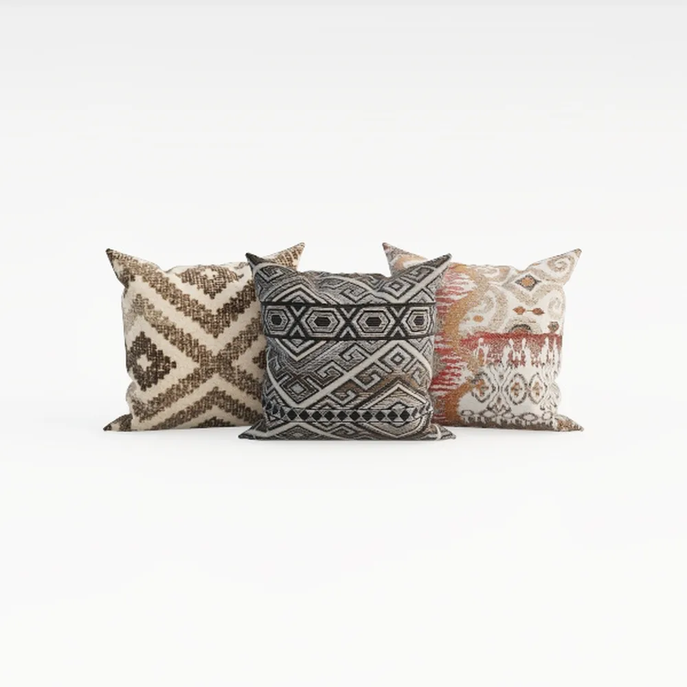 Pack of 2 Spring Pillow Covers 24x24 Inch